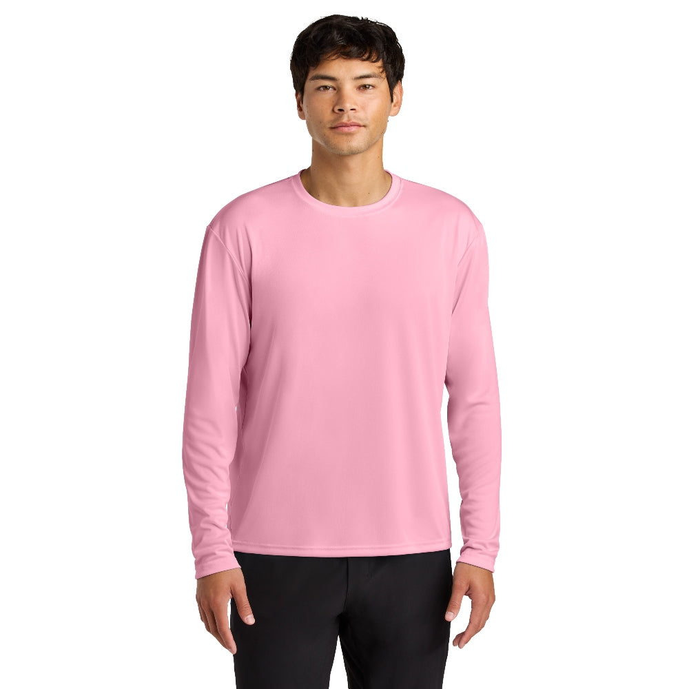 A4 Cooling Performance Long Sleeve Tee - Pink