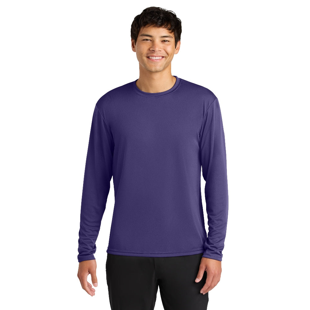 A4 Cooling Performance Long Sleeve Tee - Purple