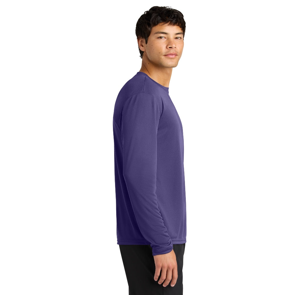A4 Cooling Performance Long Sleeve Tee - Purple