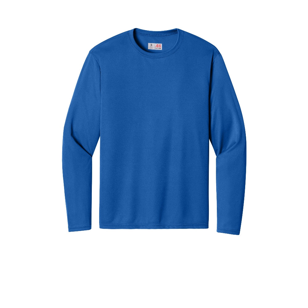 A4 Cooling Performance Long Sleeve Tee - Royal