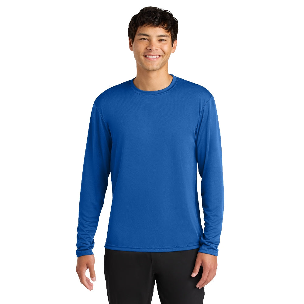 A4 Cooling Performance Long Sleeve Tee - Royal