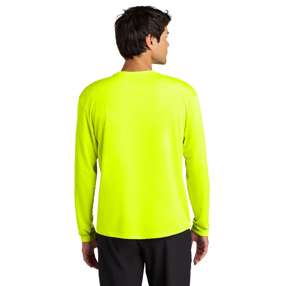 A4 Cooling Performance Long Sleeve Tee - Safety Yellow