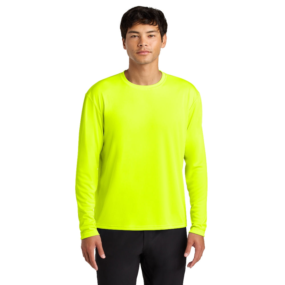 A4 Cooling Performance Long Sleeve Tee - Safety Yellow