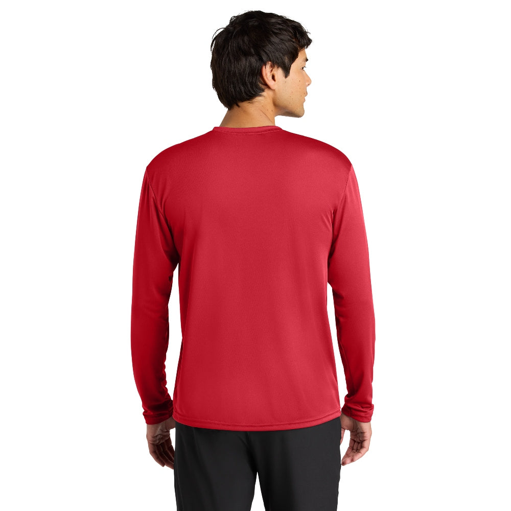 A4 Cooling Performance Long Sleeve Tee - Scarlet