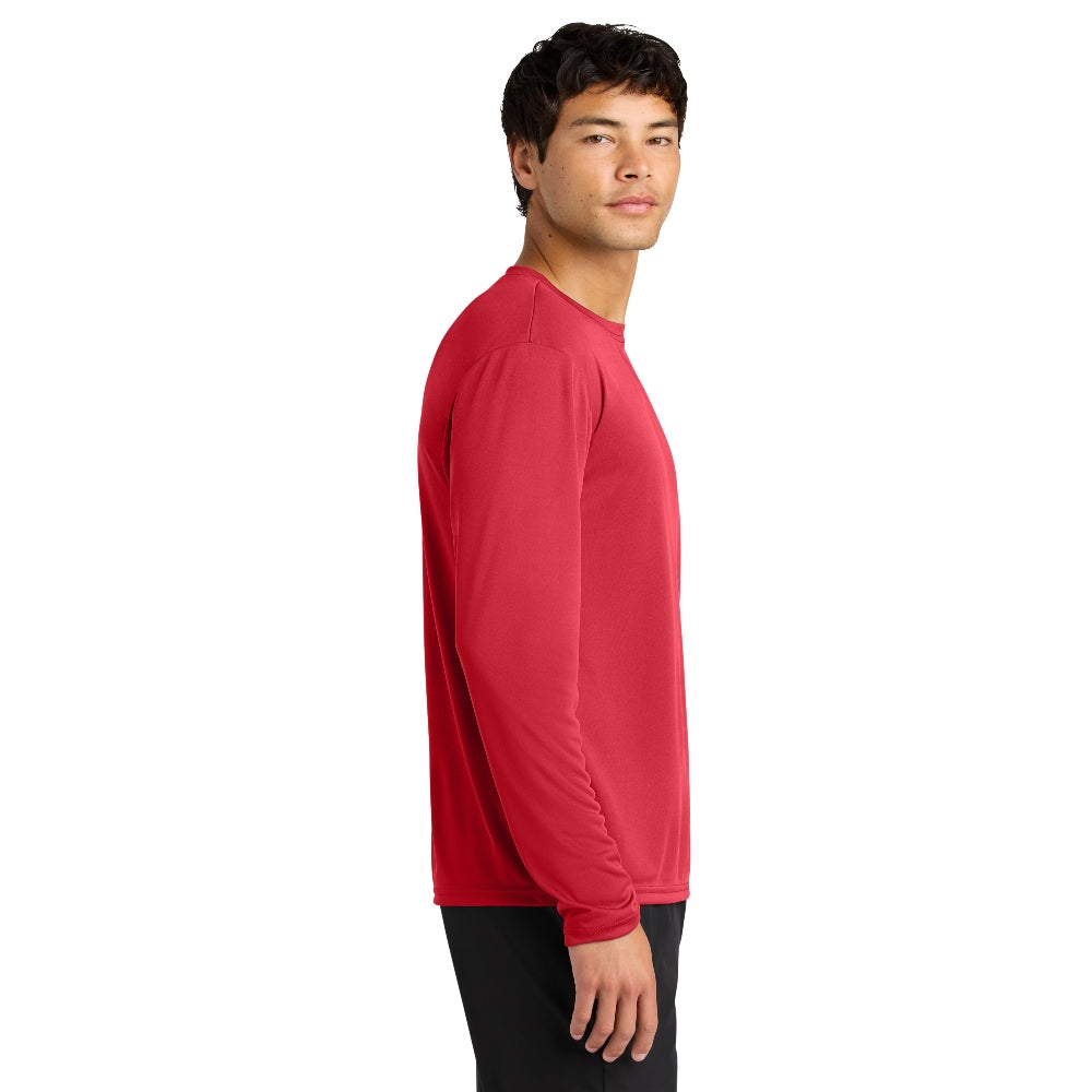 A4 Cooling Performance Long Sleeve Tee - Scarlet