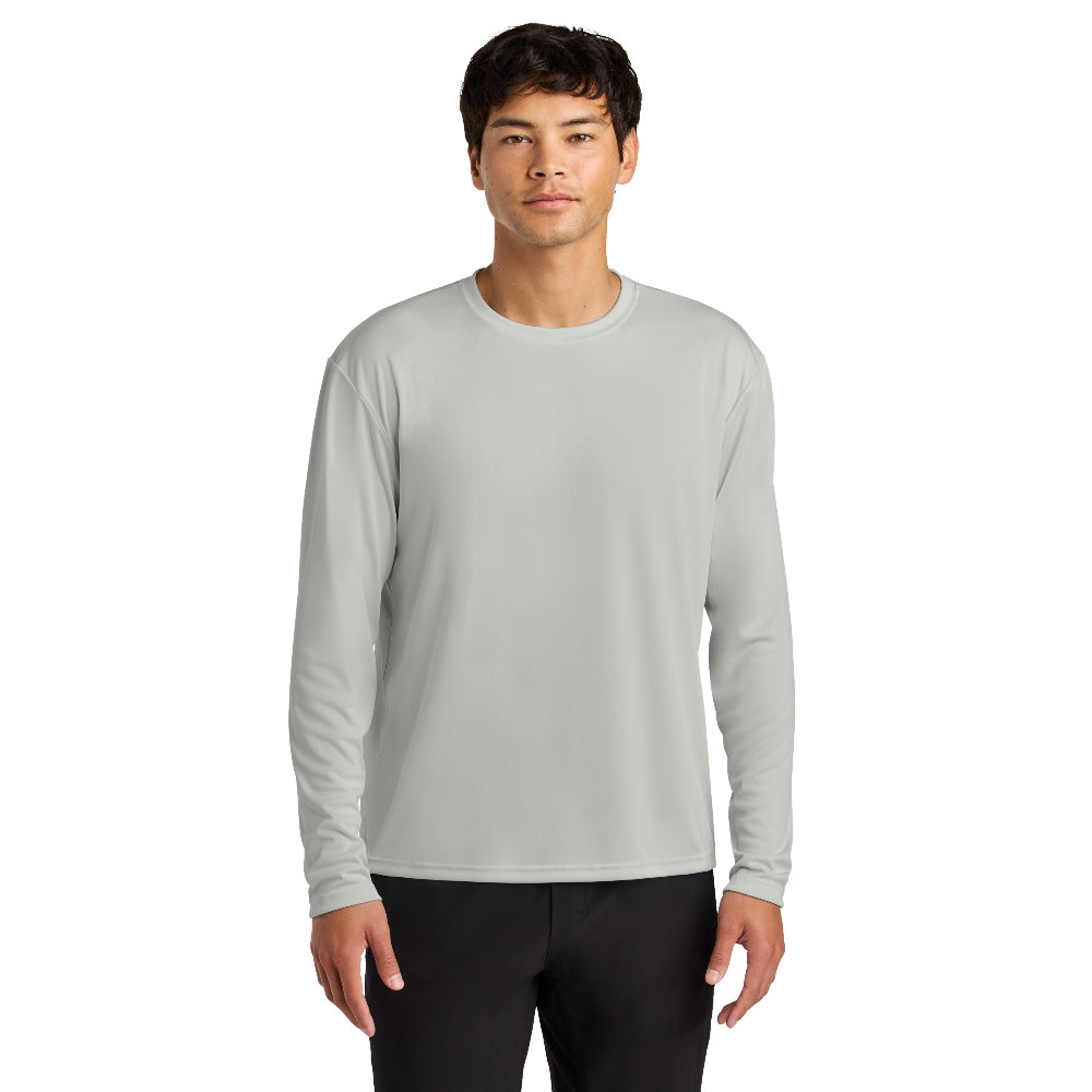 A4 Cooling Performance Long Sleeve Tee - Silver