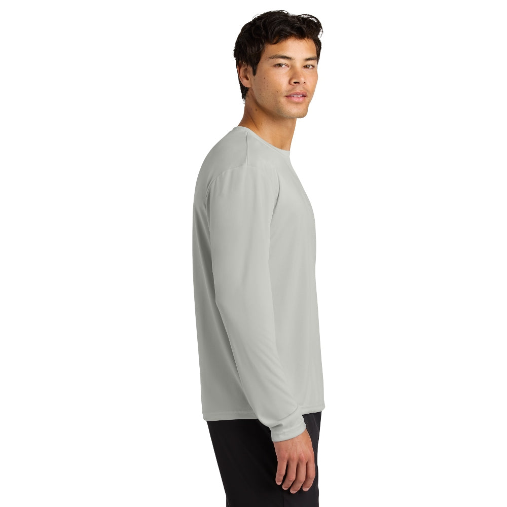 A4 Cooling Performance Long Sleeve Tee - Silver