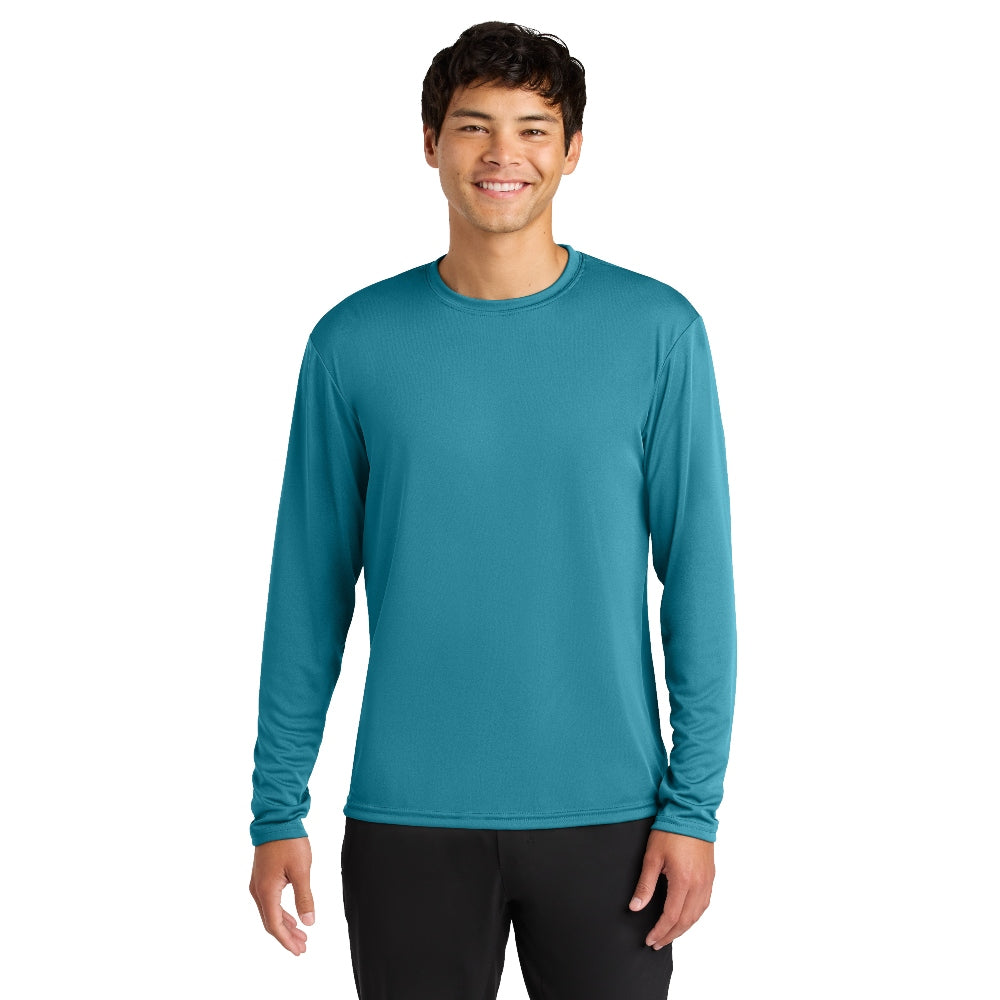 A4 Cooling Performance Long Sleeve Tee - Teal