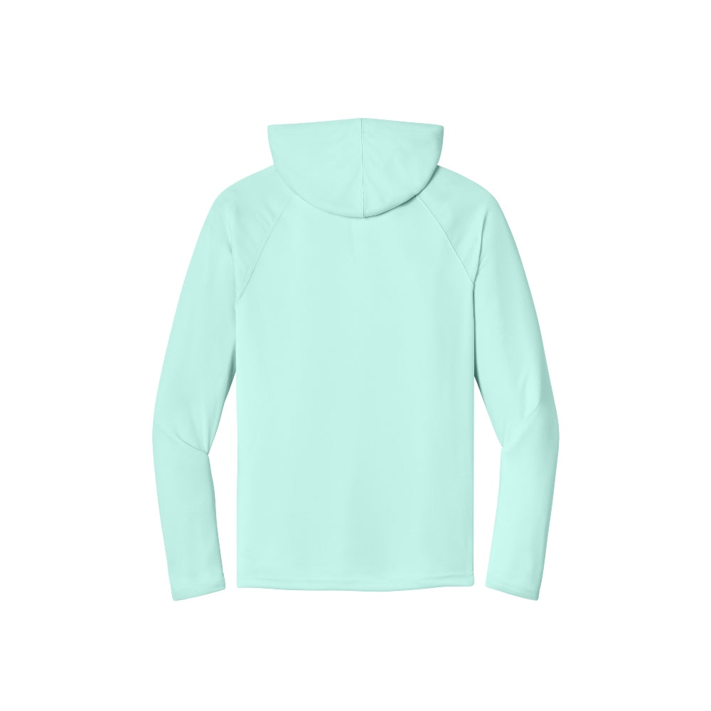 A4 Cooling Performance Long Sleeve Hooded Tee - Pastel Mint