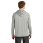 A4 Cooling Performance Long Sleeve Hooded Tee - Silver