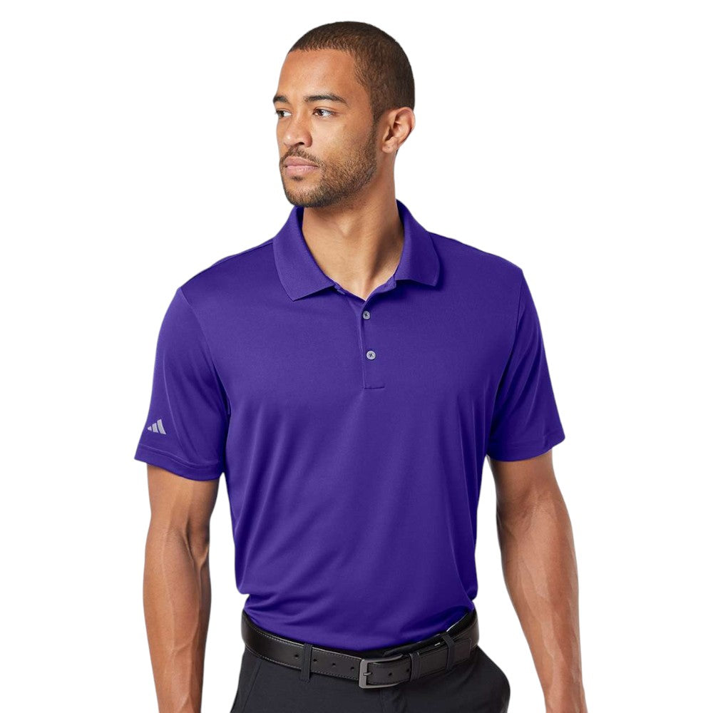 Adidas Men's Performance Polo - Collegiate Purple
