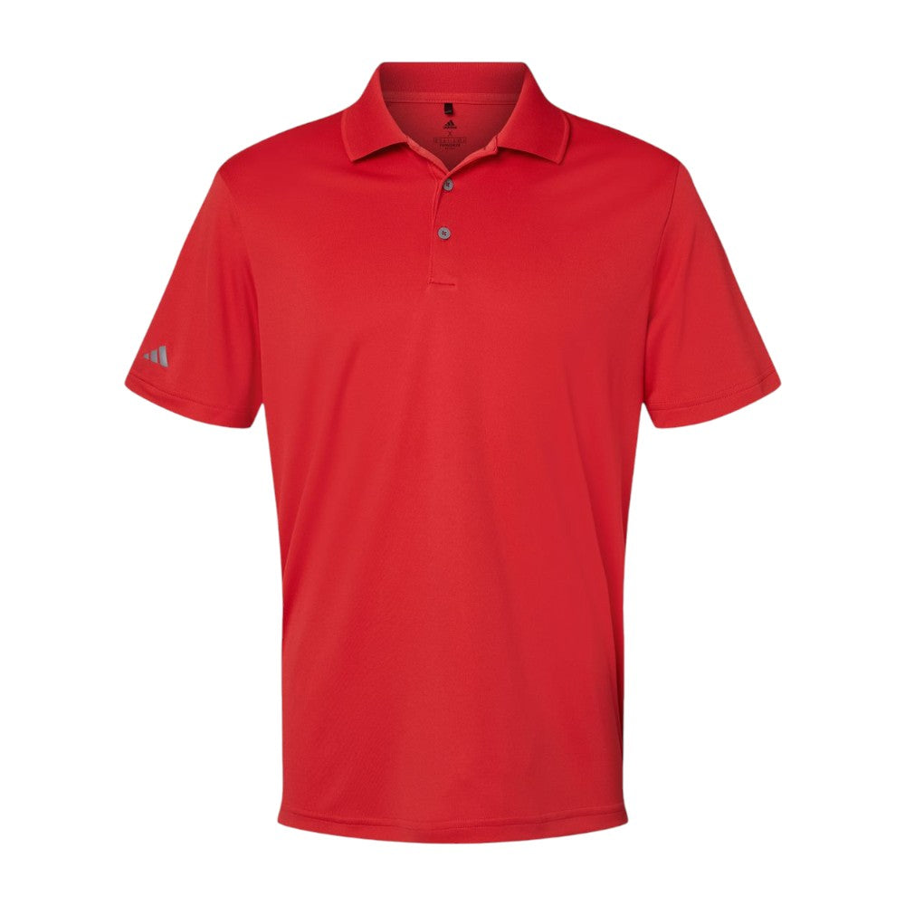 Adidas Men's Performance Polo - Collegiate Red