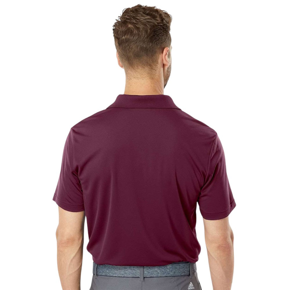 Adidas Men's Performance Polo - Maroon