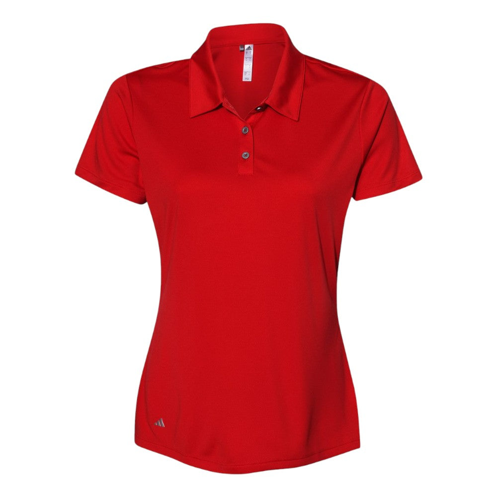 Adidas Women's Performance Polo - Collegiate Red