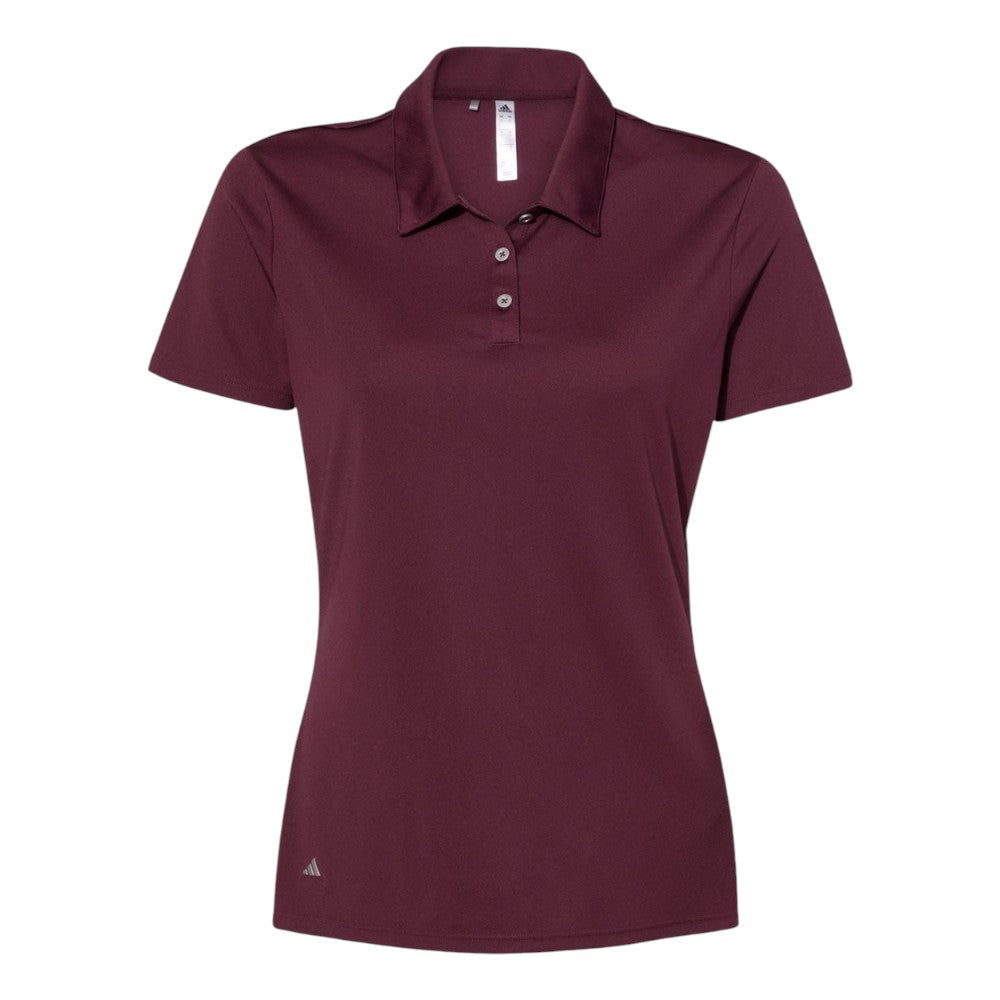 Adidas Women's Performance Polo - Maroon