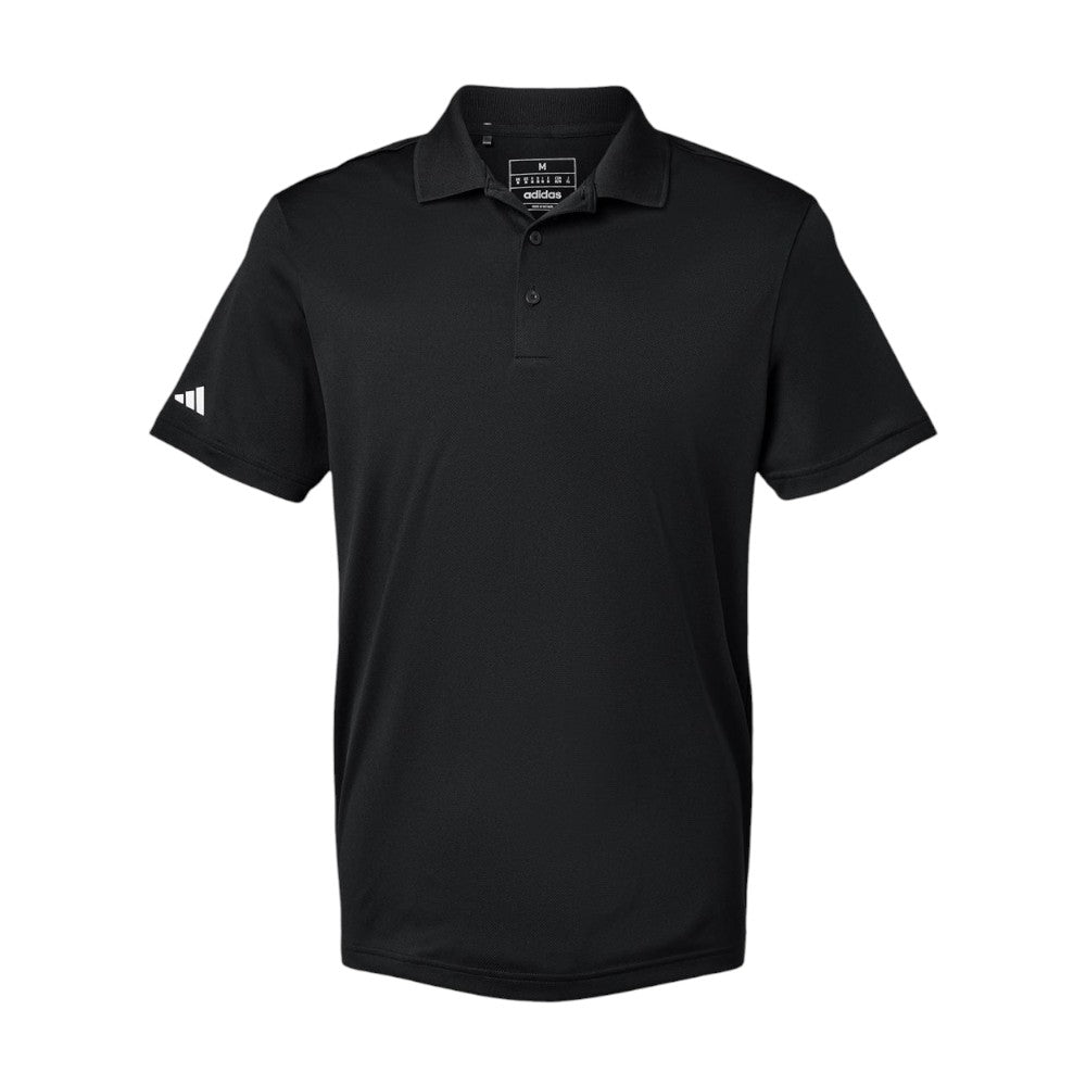 Adidas Men's Performance Pique Polo - Black