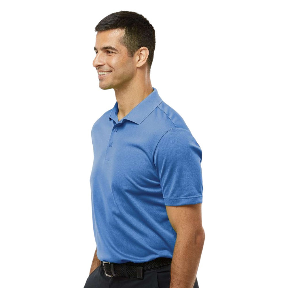 Adidas Men's Performance Pique Polo - Blue Fusion