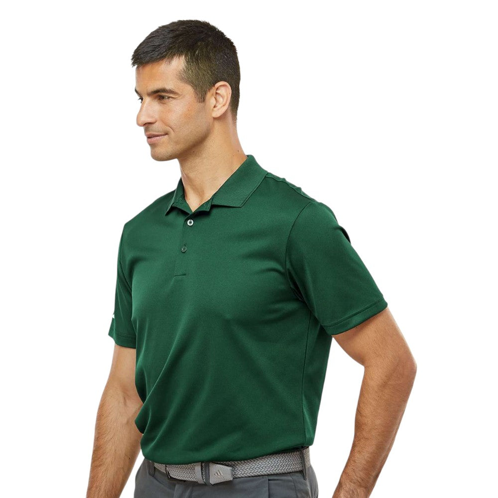 Adidas Men's Performance Pique Polo - Collegiate Green