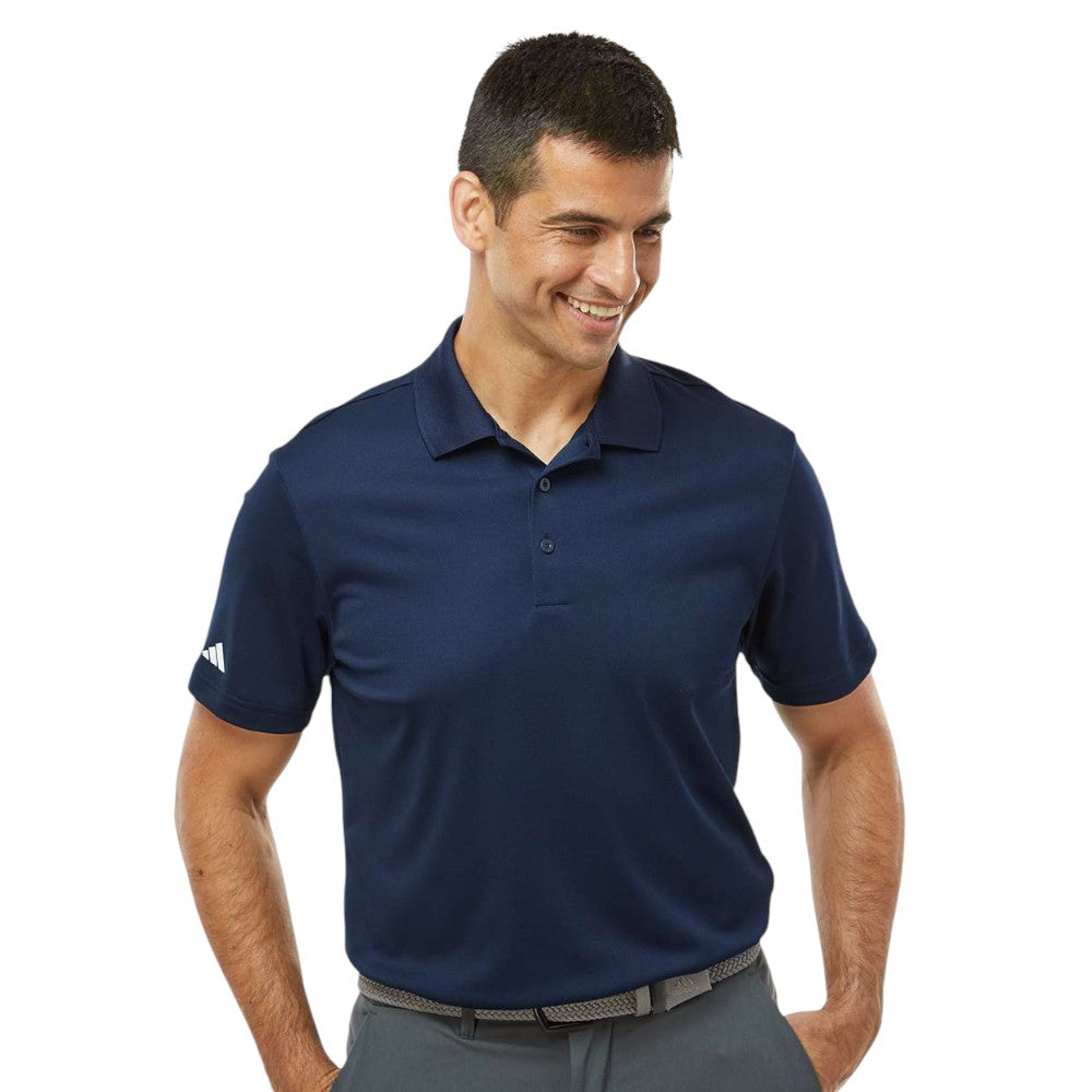 Adidas Men's Performance Pique Polo - Collegiate Navy