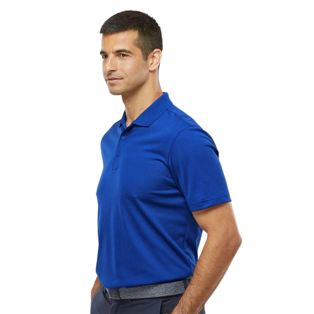 Adidas Men's Performance Pique Polo - Collegiate Royal