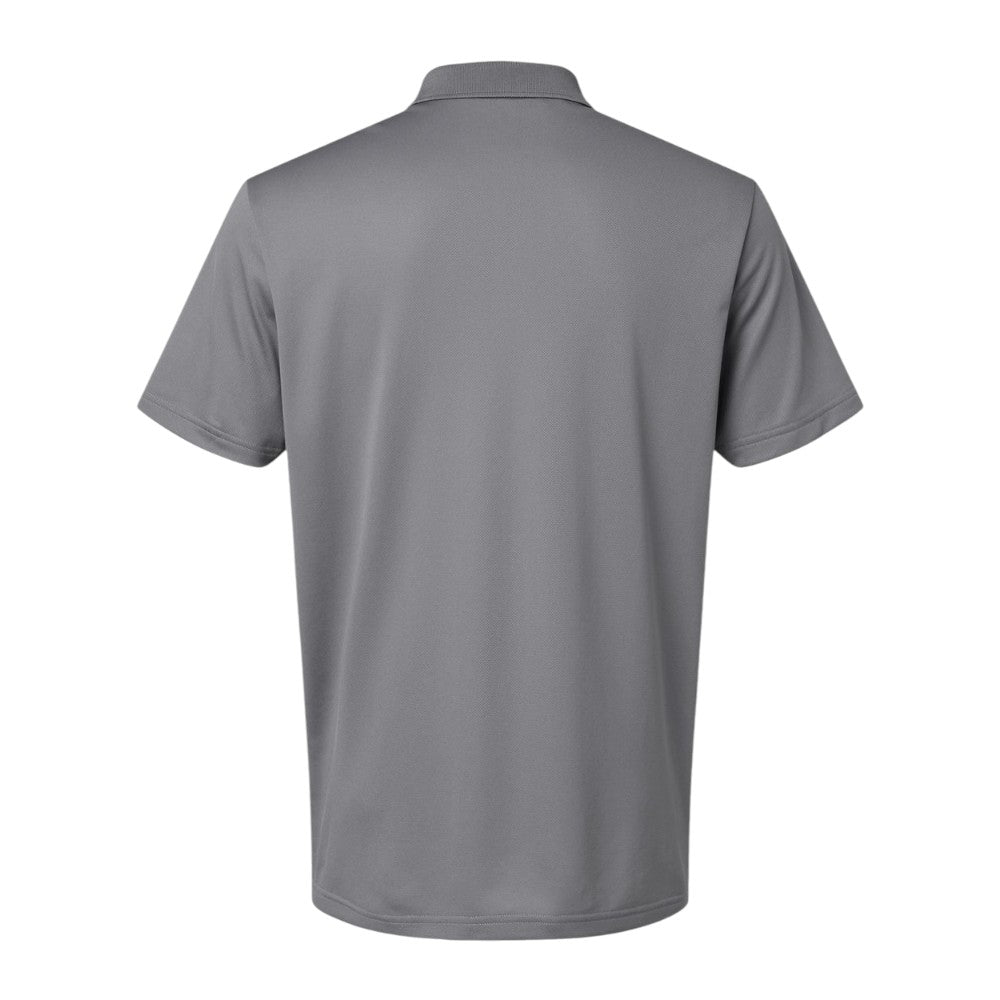 Adidas Men's Performance Pique Polo - Grey Three