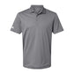 Adidas Men's Performance Pique Polo - Grey Three