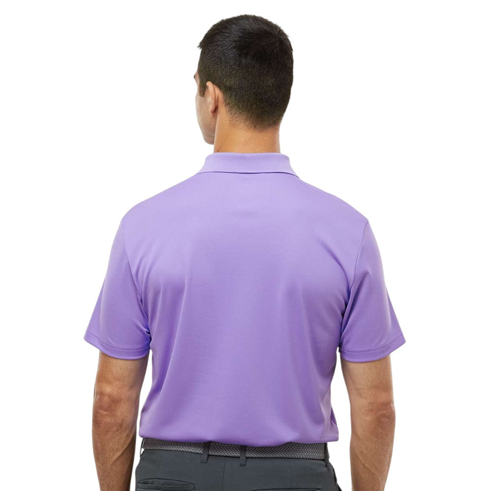 Adidas Men's Performance Pique Polo - Light Flash Purple