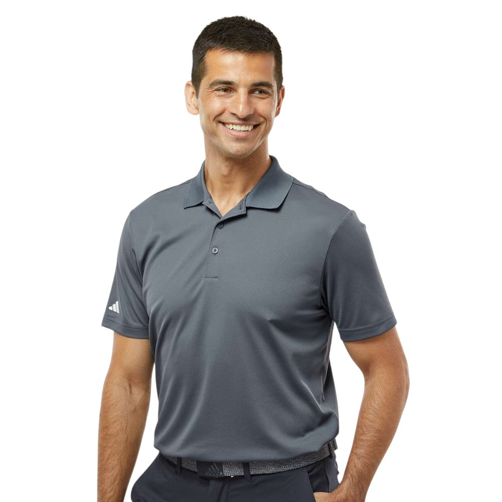 Adidas Men's Performance Pique Polo - Onix