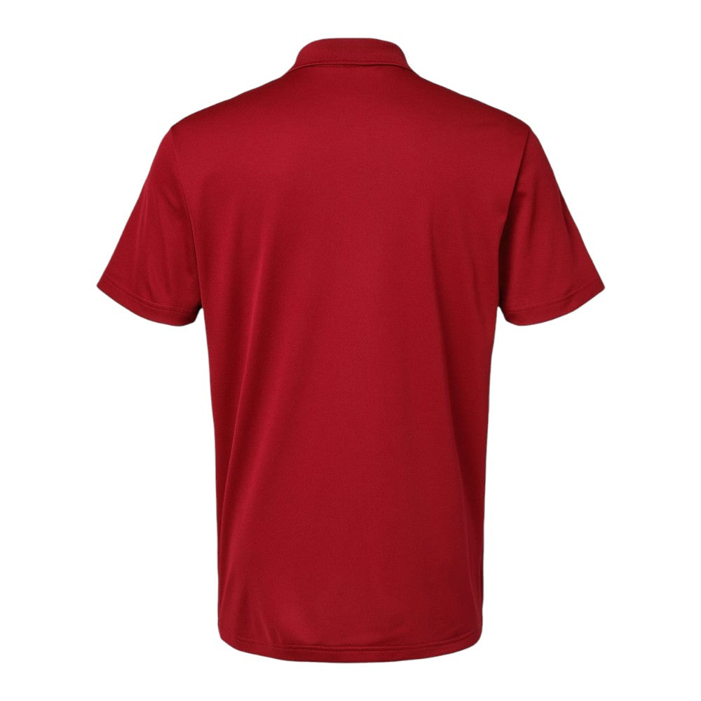 Adidas Men's Performance Pique Polo - Power Red