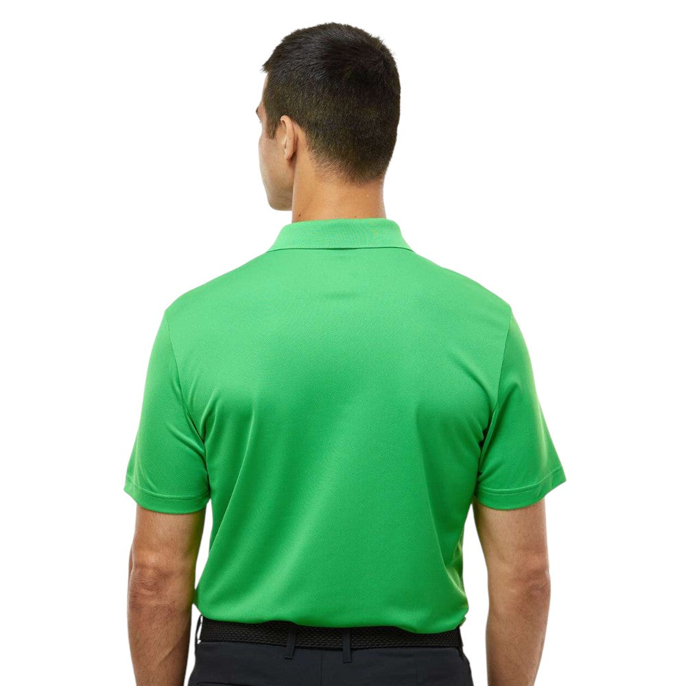 Adidas Men's Performance Pique Polo - Vivid Green