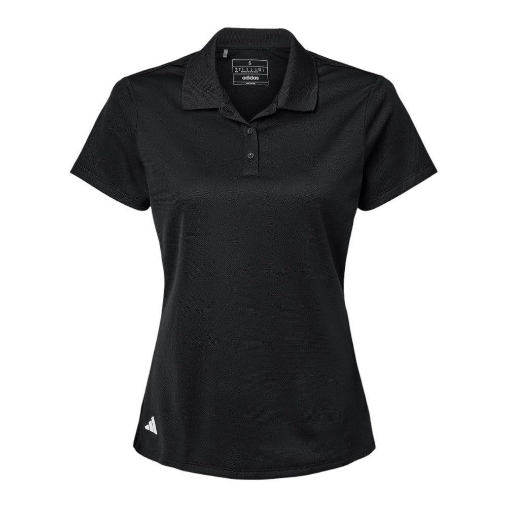 Adidas Women's Performance Pique Polo - Black