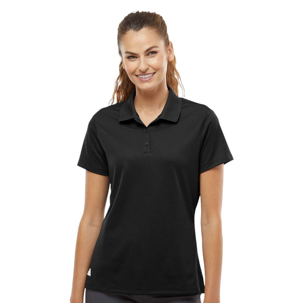 Adidas Women's Performance Pique Polo - Black