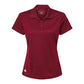 Adidas Women's Performance Pique Polo - Collegiate Burgundy