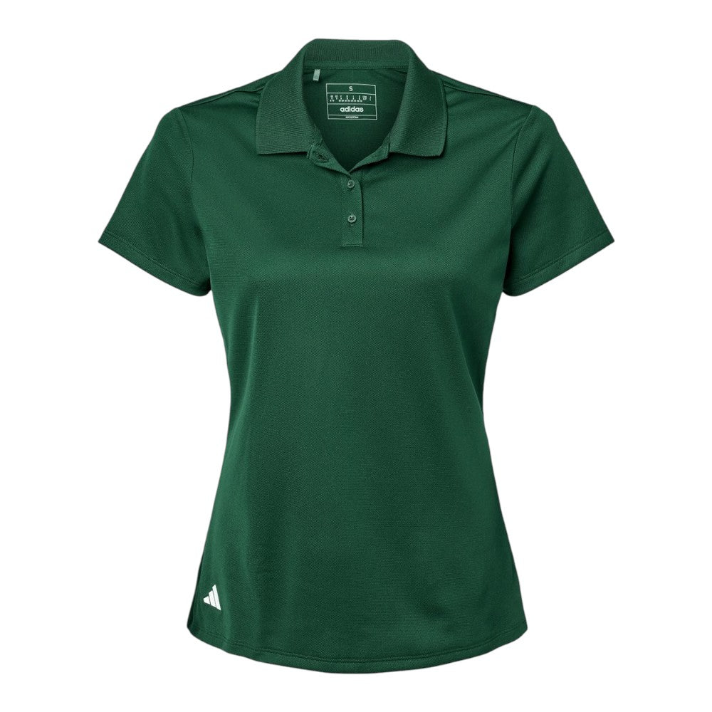 Adidas Women's Performance Pique Polo - Collegiate Green
