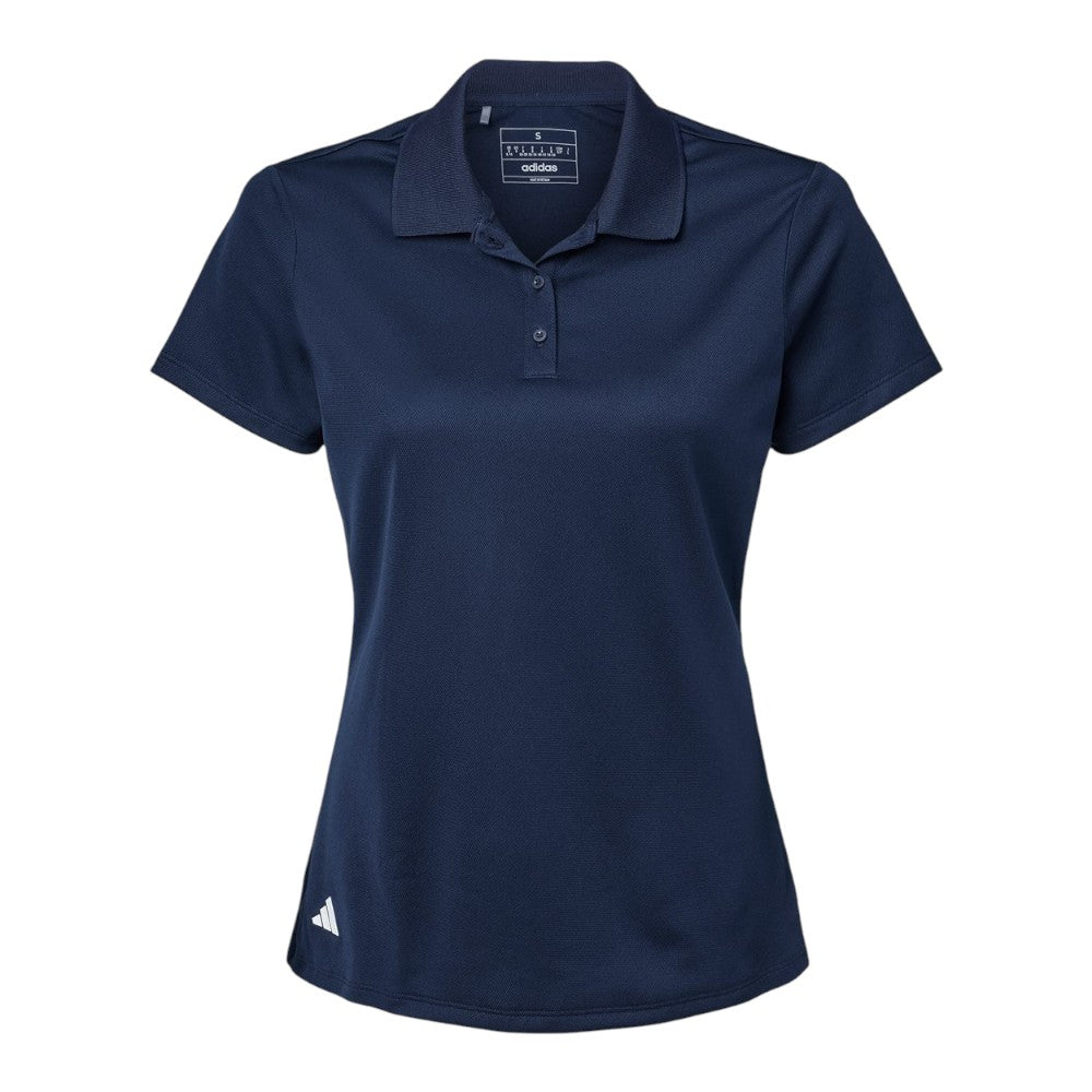 Adidas Women's Performance Pique Polo - Collegiate Navy