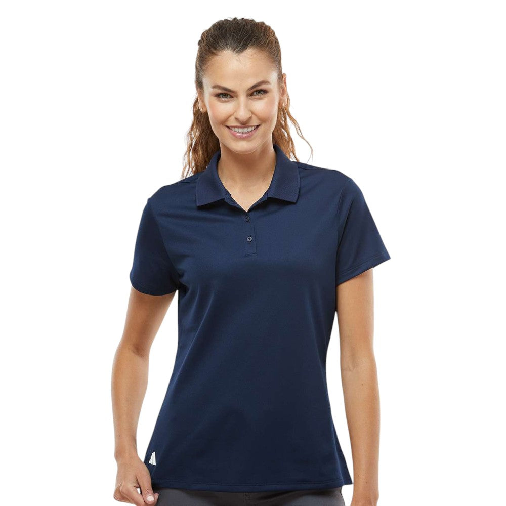 Adidas Women's Performance Pique Polo - Collegiate Navy