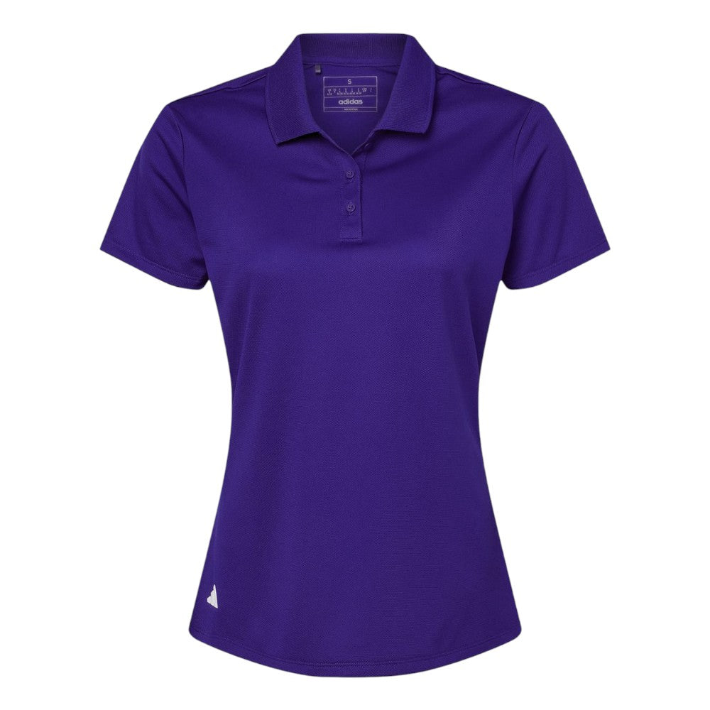 Adidas Women's Performance Pique Polo - Collegiate Purple
