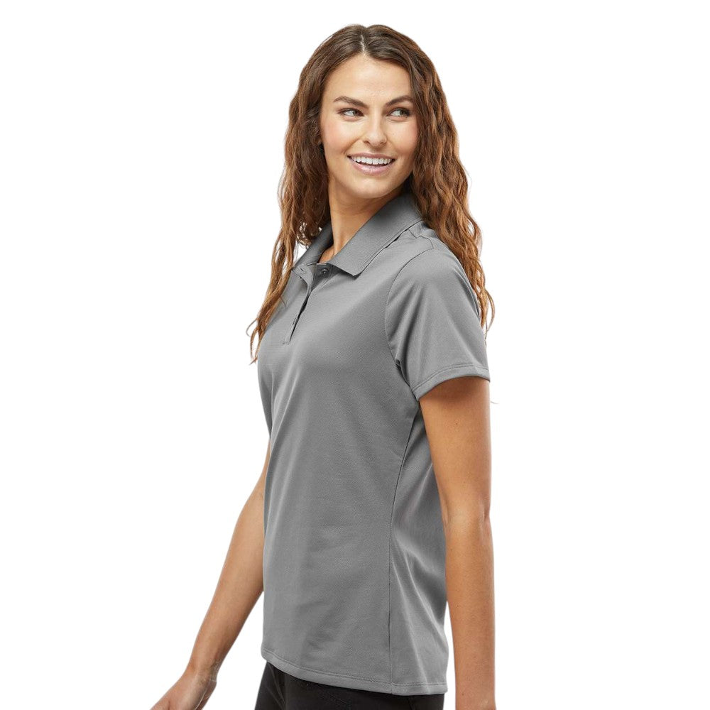 Adidas Women's Performance Pique Polo - Grey Three
