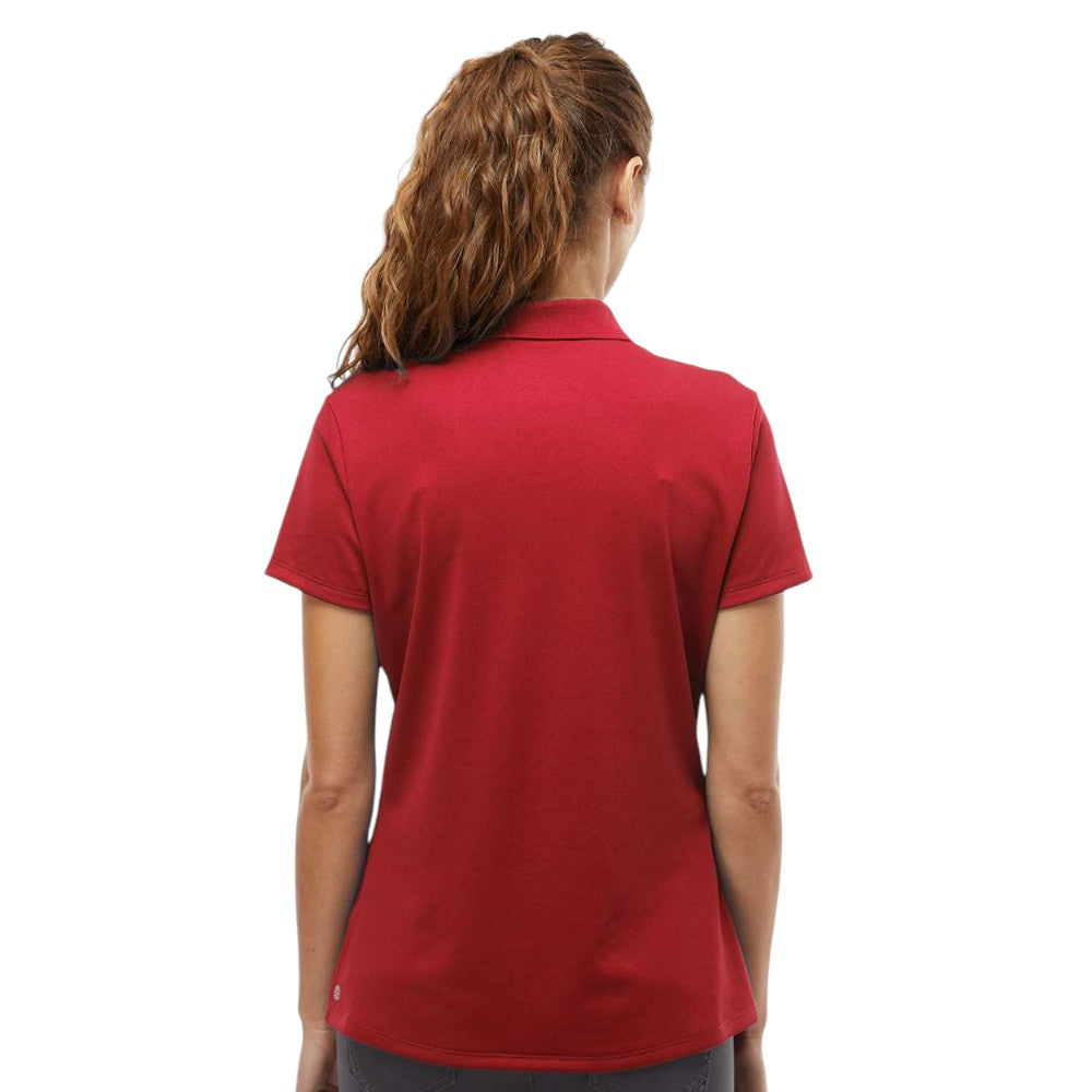 Adidas Women's Performance Pique Polo - Power Red