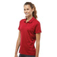 Adidas Women's Performance Pique Polo - Power Red