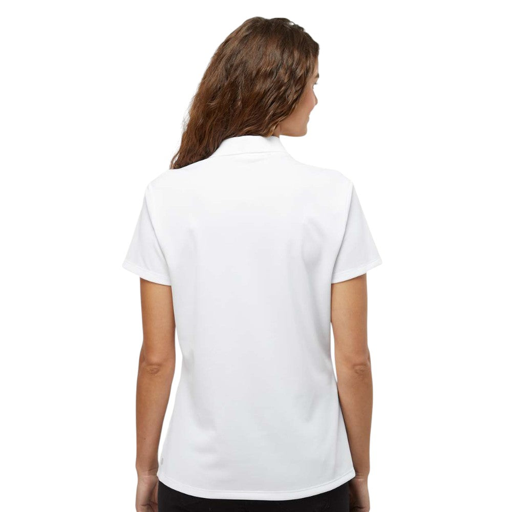 Adidas Women's Performance Pique Polo - White