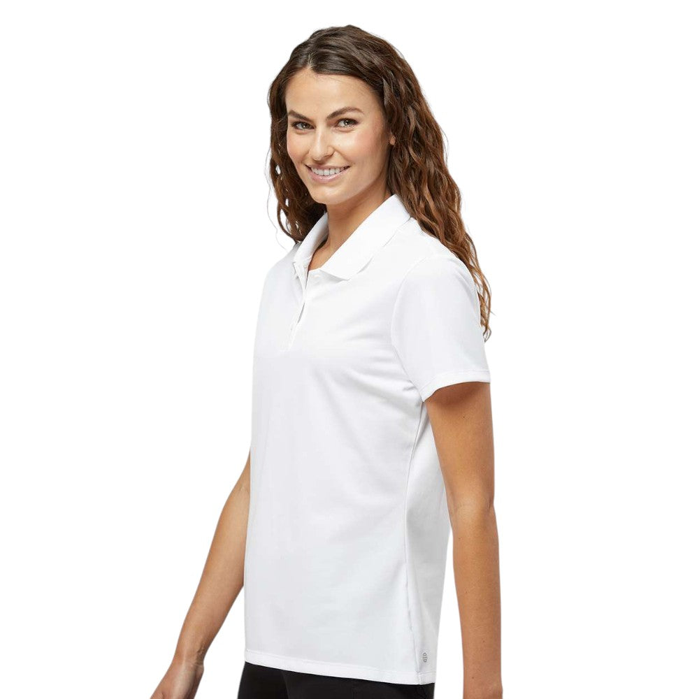 Adidas Women's Performance Pique Polo - White
