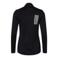 Adidas Women's 3-Stripes Double Knit Full-Zip Jacket - Black/Grey Two