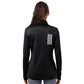 Adidas Women's 3-Stripes Double Knit Full-Zip Jacket - Black/Grey Two
