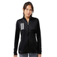 Adidas Women's 3-Stripes Double Knit Full-Zip Jacket - Black/Grey Two