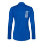 Adidas Women's 3-Stripes Double Knit Full-Zip Jacket - Team Royal/Grey Two