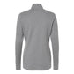 Adidas Women's 3-Stripes Quarter-Zip Sweater Pullover - Grey Three Melange