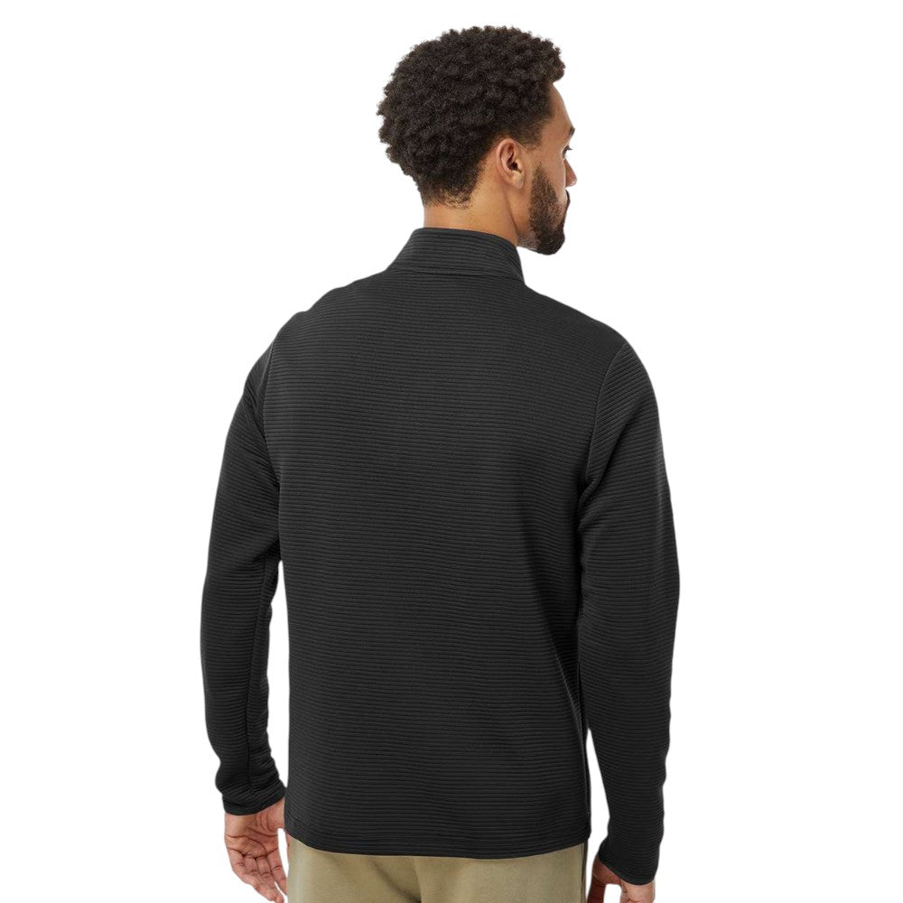 Adidas Men's Spacer Quarter-Zip Pullover - Black