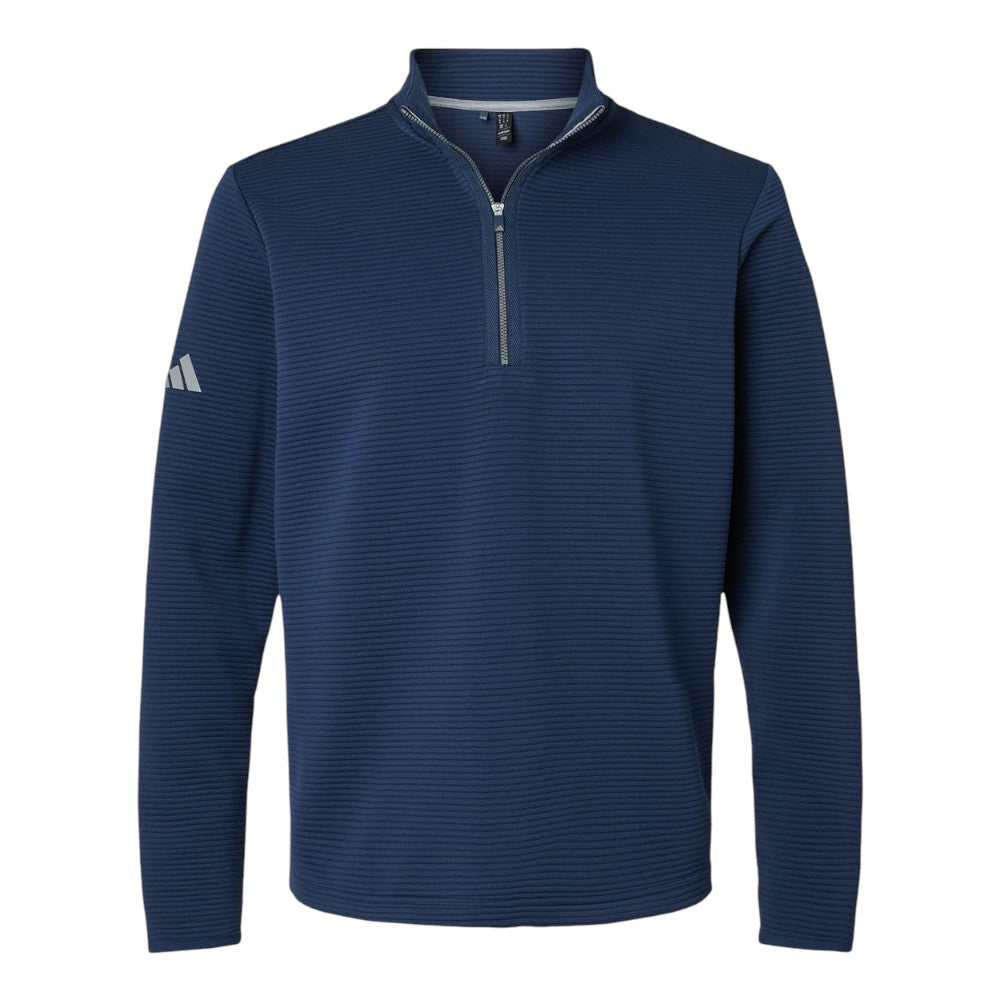 Adidas Men's Spacer Quarter-Zip Pullover - Collegiate Navy