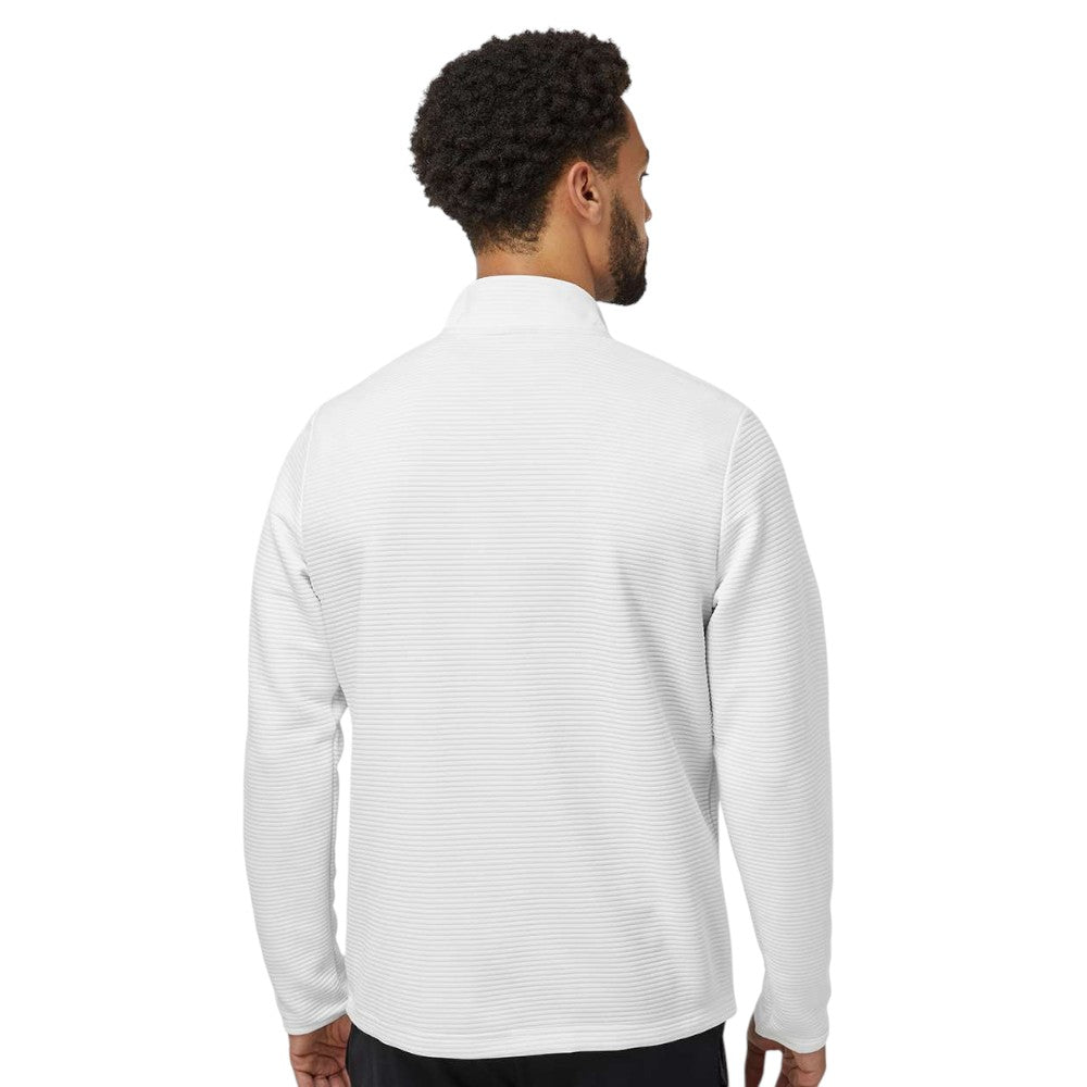Adidas Men's Spacer Quarter-Zip Pullover - Core White